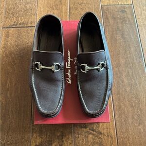 Ferragamo brown shoes, men’s size 10 1/2